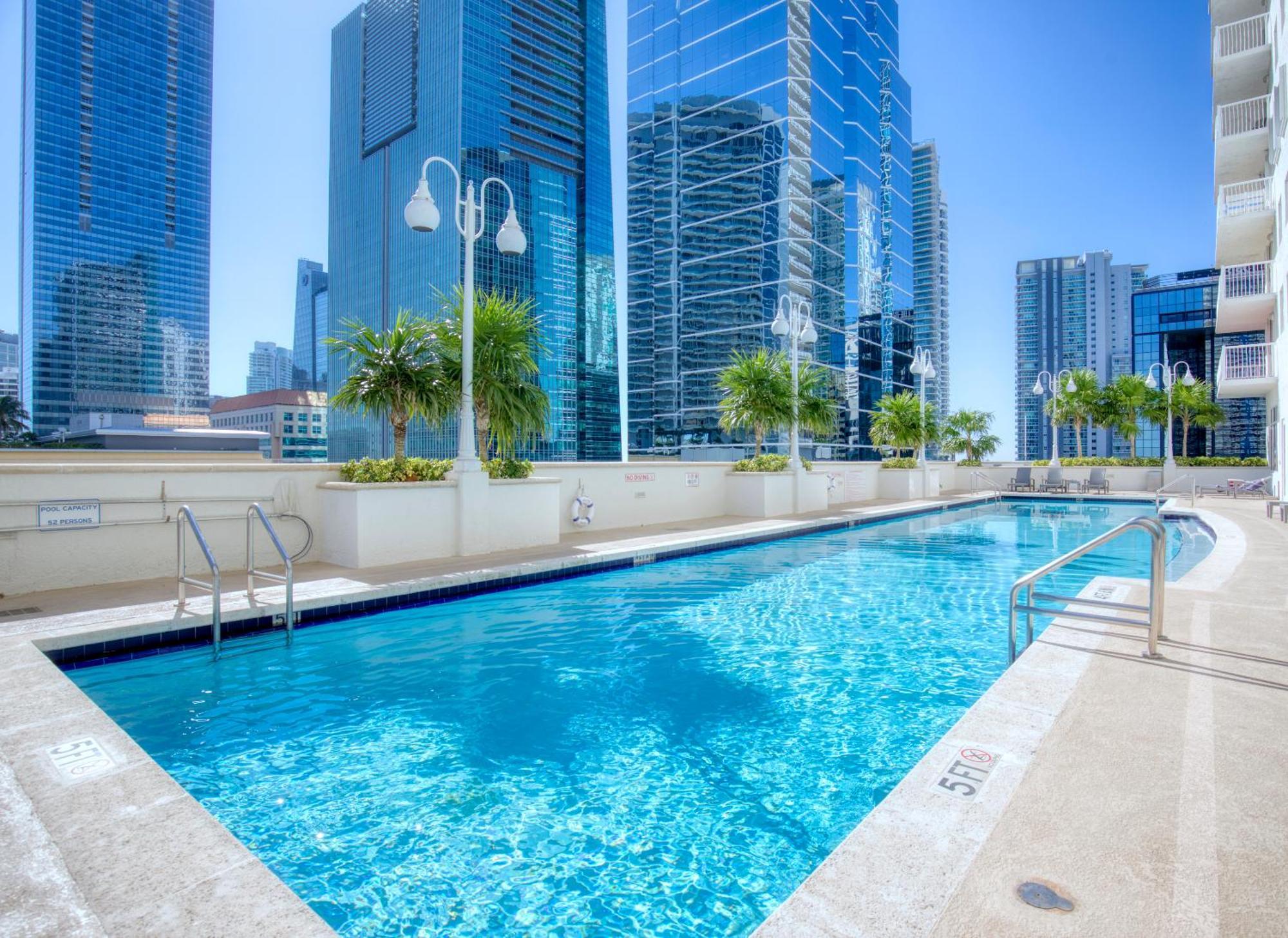 Oceanside Penthouse Apartment In Brickell Miami, Pool, Free Parking エクステリア 写真