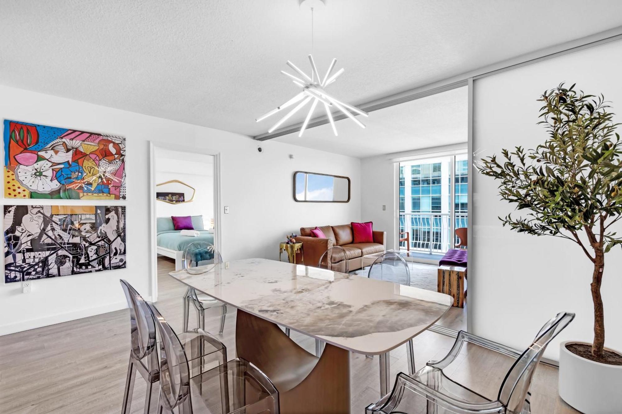 Oceanside Penthouse Apartment In Brickell Miami, Pool, Free Parking エクステリア 写真