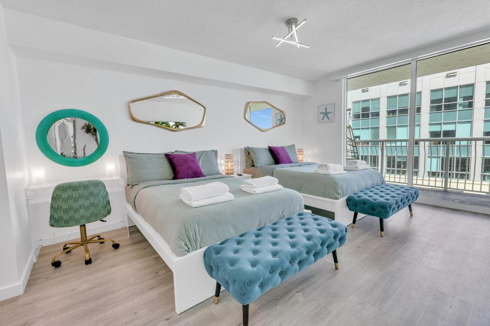 Oceanside Penthouse Apartment In Brickell Miami, Pool, Free Parking エクステリア 写真