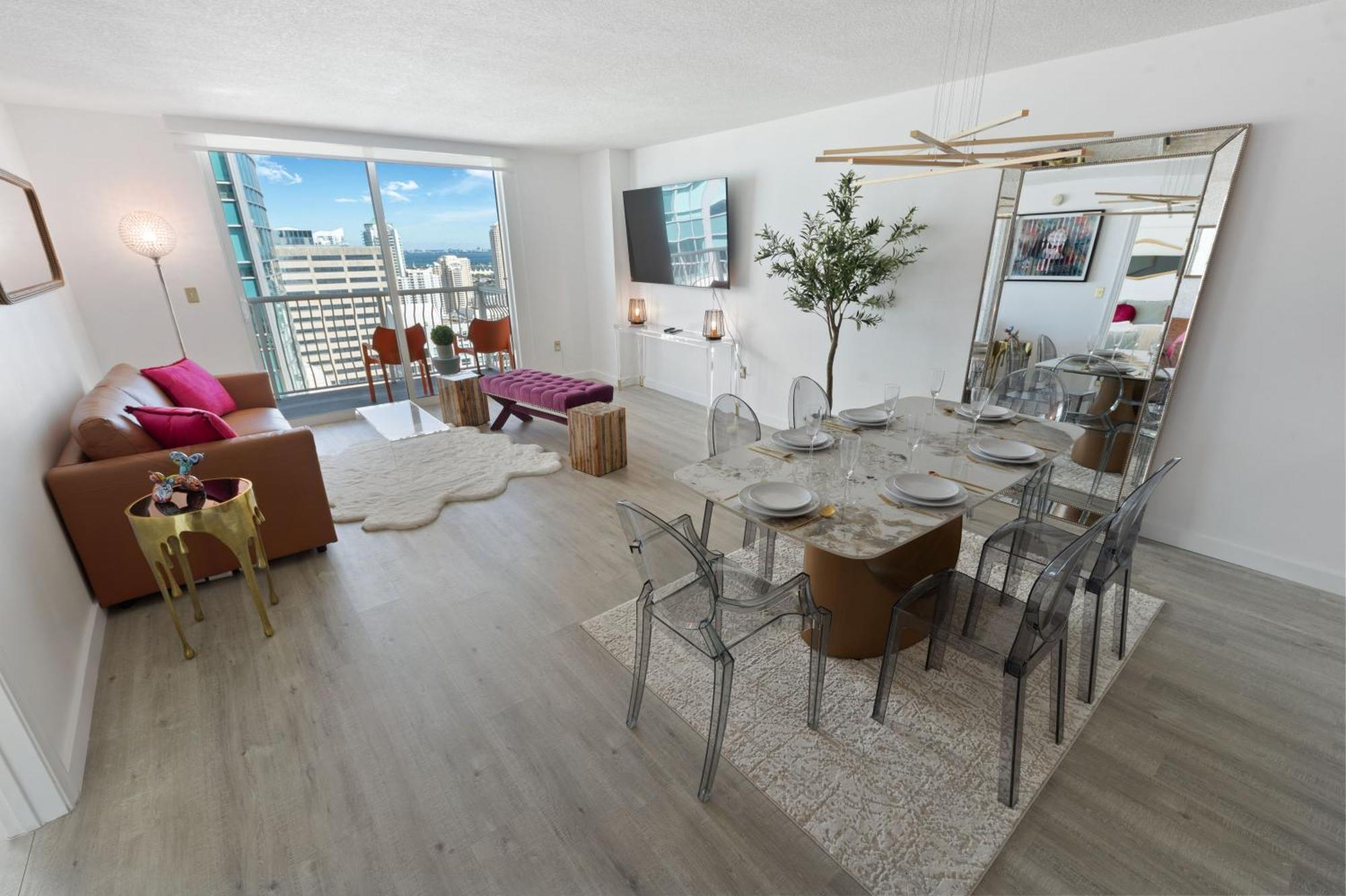 Oceanside Penthouse Apartment In Brickell Miami, Pool, Free Parking エクステリア 写真