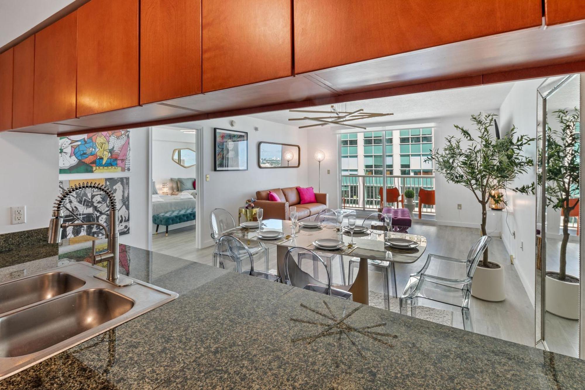 Oceanside Penthouse Apartment In Brickell Miami, Pool, Free Parking エクステリア 写真