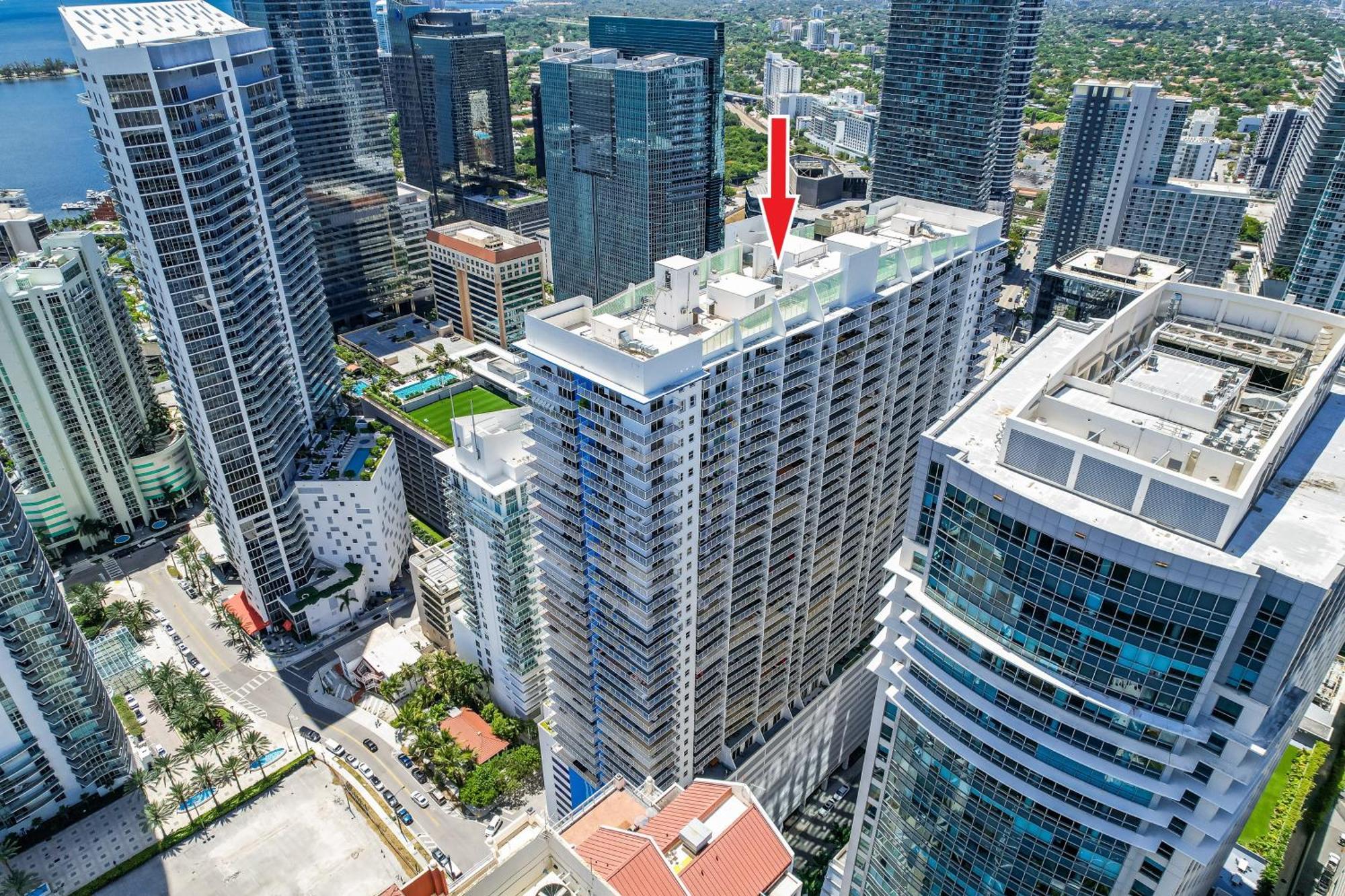 Oceanside Penthouse Apartment In Brickell Miami, Pool, Free Parking エクステリア 写真