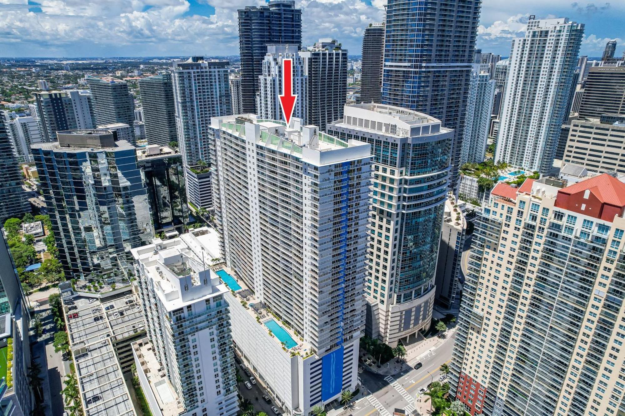 Oceanside Penthouse Apartment In Brickell Miami, Pool, Free Parking エクステリア 写真